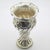 Vintage Italian Handmade Silver Vase, Palermo, Sicily, Italy, 1970s For Sale - Image 4 of 15