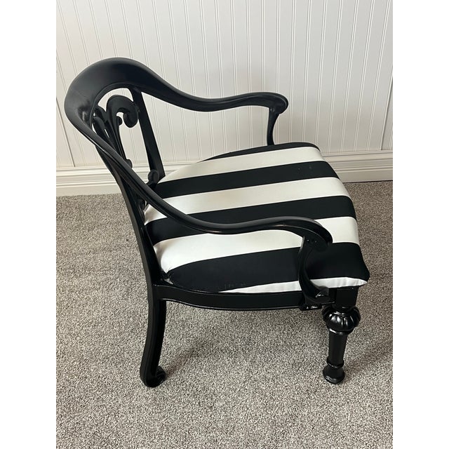 Black 1970’s Palm Leaf Arthur Court Aluminum Table and Chairs For Sale - Image 8 of 8