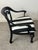 Black 1970’s Palm Leaf Arthur Court Aluminum Table and Chairs For Sale - Image 8 of 8