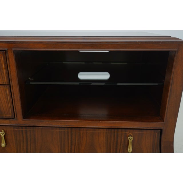 American Drew Bob Mackie Mixed Wood Media Cabinet For Sale In Philadelphia - Image 6 of 12