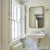Schumacher Schumacher Emma Stripe Wallpaper In Birch For Sale - Image 4 of 4