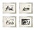 Artist: Pablo Picasso Country: Spain Title: Set of Four Toros y Toreros dated 3-4-59 Medium: Bichromie Marks: Not signed,...
