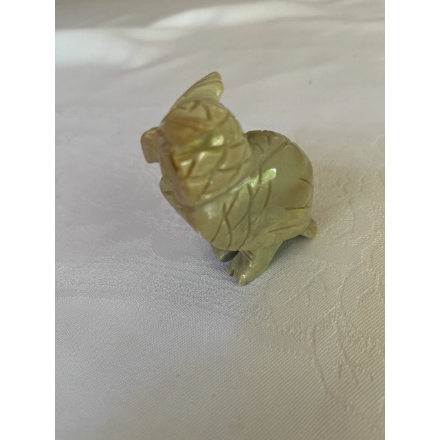 Traditional 2000s Hand-Carved Marble Owl Figurine, Peru For Sale - Image 3 of 11