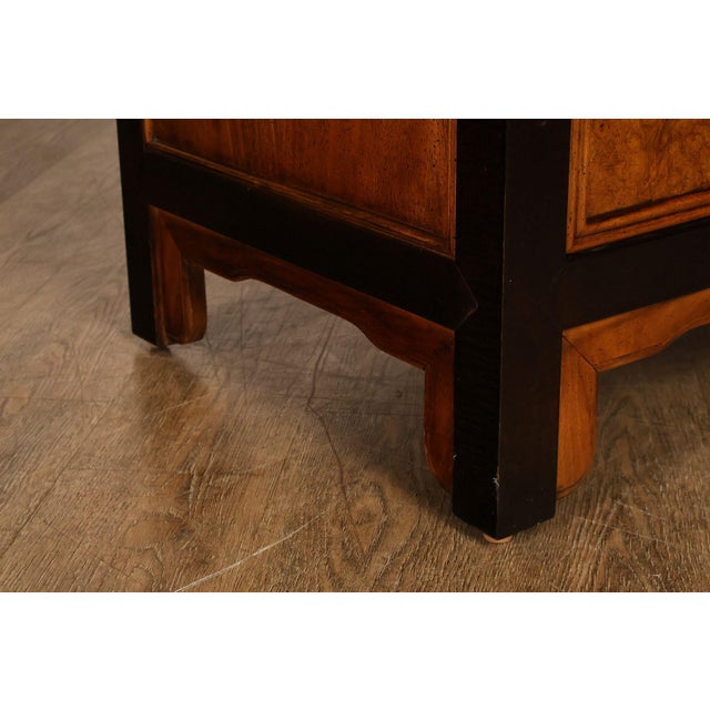 Century Chin Hua Furniture Asian Style Burl Wood Cabinet Armoire For Sale - Image 13 of 18