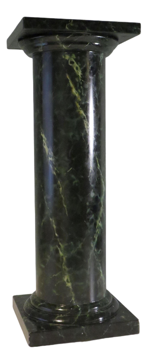 Faux Marble Column, 1950s