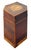 A Very Good Quality Late 18th Century, George III Period, Mahogany Hexagonal Shaped Tea Caddy, Having Elegant Conch Shell...