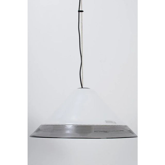 Murano glass pendant by Lino Tagliapietra for Effetre. Italian design from the 1980's. In good condition. Measurements H....