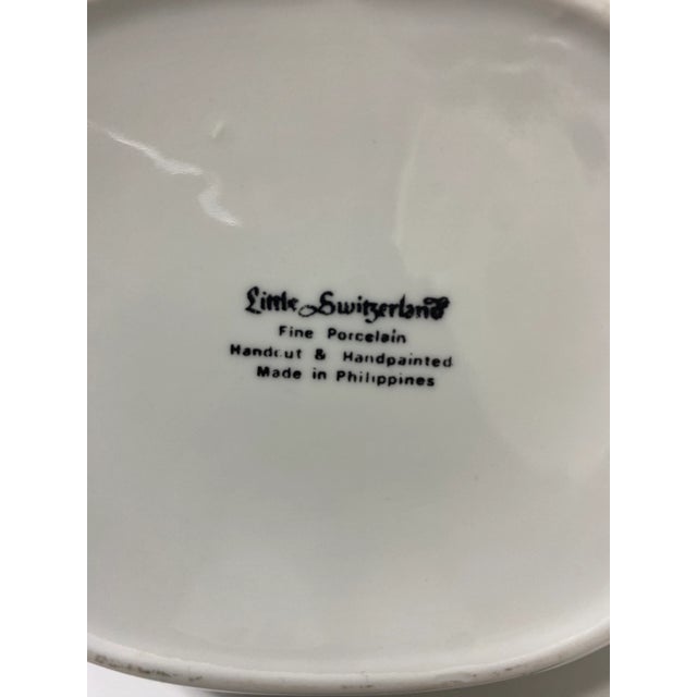 Vintage Pierced Porcelain Lattice Soap Dish – Basketweave Vanity Dish, Cottage Bathroom Decor For Sale - Image 9 of 9