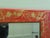 1990s Red and Gold Lacquer Chinoiserie Wall Mirror, 1990 For Sale - Image 5 of 8
