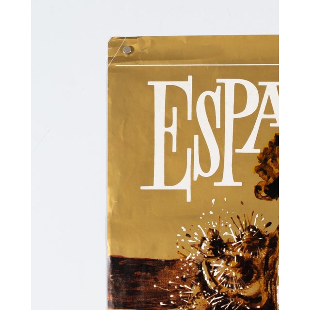 1960s Vintage Iberia España Airline Poster, 1967 For Sale - Image 5 of 9