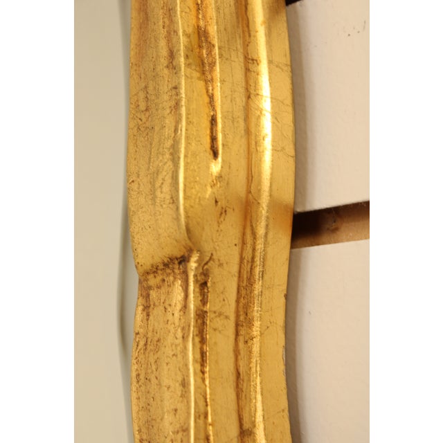 Friedman Brothers Gold Finish Beveled Glass Mirror For Sale - Image 11 of 14