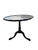 Oval Topped Piecrust Mahogany Tri Legged Side Table, 1800s For Sale - Image 3 of 11