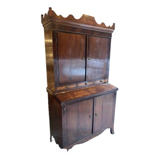 Early 1800s Antique American Secretary For Sale