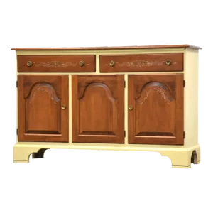 1960s Hitchcock Maple Harvest Buffet Credenza