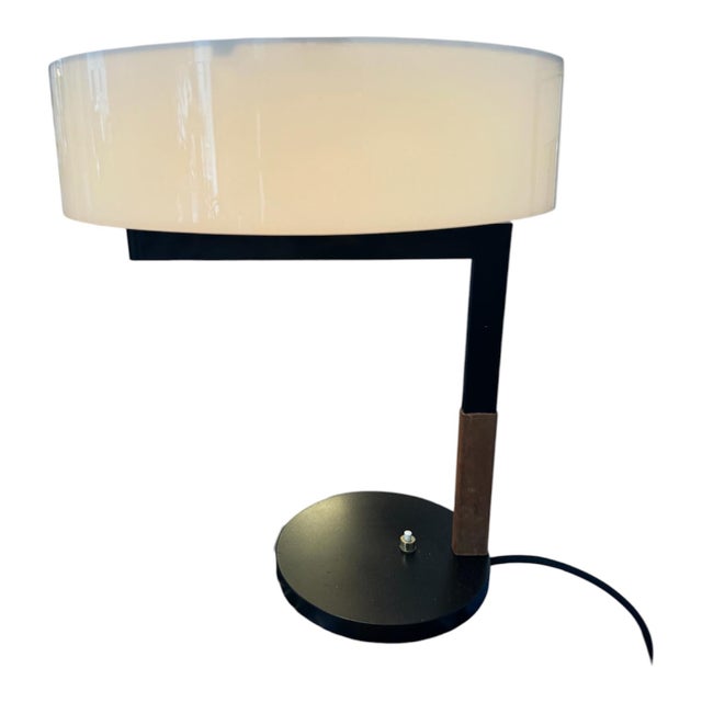Metal Vintage Table Lamp by J. T. Kalmar, 1960s For Sale - Image 7 of 7