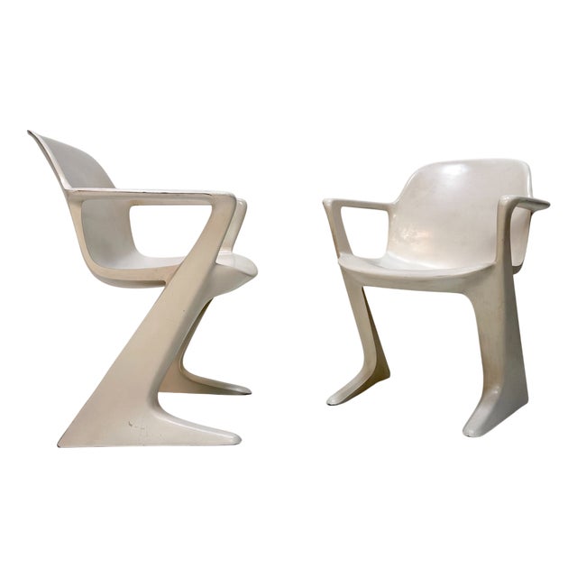 Early Edition Kangaroo Z-Chairs by Ernst Moeckl & Siegfried Mehl for Horn Collection, Germany, 1972, Set of 2 For Sale