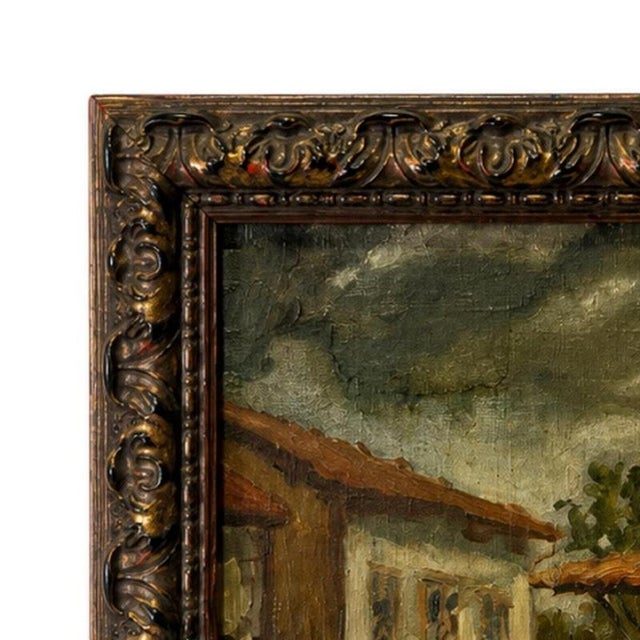 Painting - Portuguese School - 1947 (signed). Rural landscape. Oil on canvas. Signed and dated 1947. Dimensions: 40 cm x...