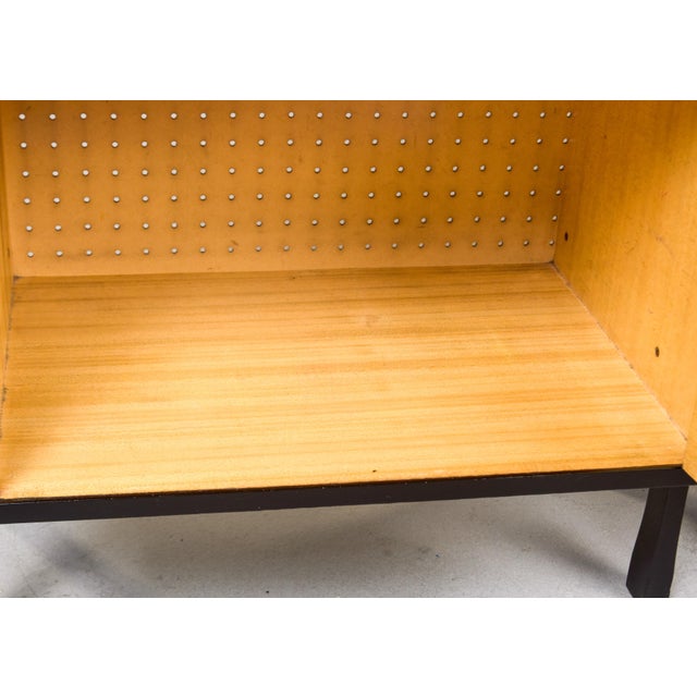 Mid Century Italian Ebonised Shelf Cabinets - Pair For Sale In Detroit - Image 6 of 12