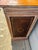 1990s Vintage Classical Style Two Door Leather and Walnut Cabinet For Sale - Image 5 of 11