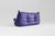 Purple Vintage Purple Leather Togo 2-Seater Sofa from Ligne Roset, 1990s For Sale - Image 8 of 10