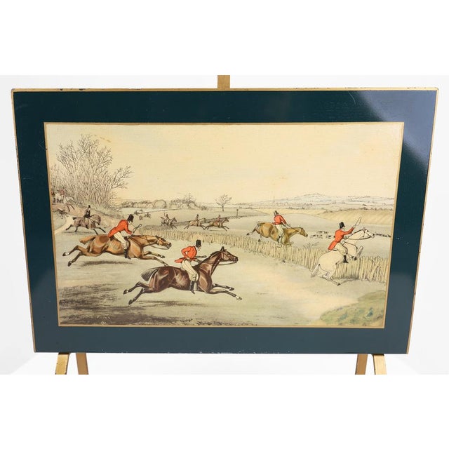 Hollywood Regency Magazine Rack with Painted Scene, France, 1950s For Sale - Image 4 of 14