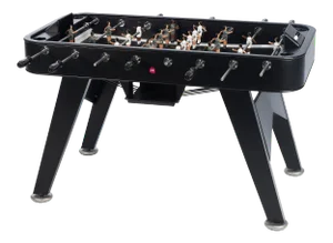 RS Barcelona Stainless Steel Foosball Table, Black