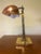 Brass Vintage Brass Bankers Lamp For Sale - Image 8 of 11