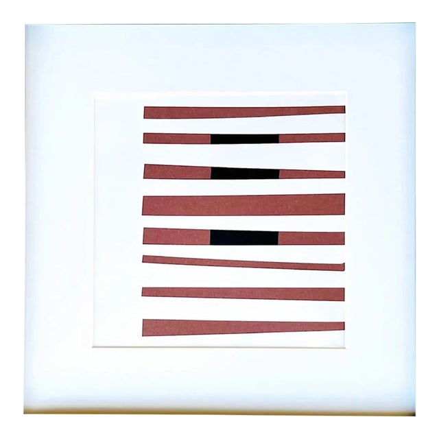 Ellsworth Kelly Linogravure Line Form Color 13 For Sale