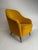 Mid-Century Italian Velvet Armchair in the style of Gio Ponti Style, 1950s For Sale - Image 3 of 8