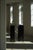 A charming three-panel folding screen crafted in iron and dating from the mid-20th century. Finished in black, the screen...