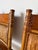 Vintage Coastal Organic Bamboo & Rattan With Leather Wrapped Bar Stools - A Pair For Sale - Image 11 of 13