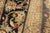 Textile Shabby Chic Anarkali Pak-Persian Blue/Beige Wool Rug - 4'0'' X 6'1'' For Sale - Image 7 of 9
