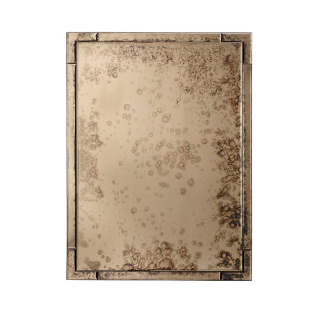 Jamie Young Versailles Antiqued Glass Rectangle Wall Mirror For Sale In Los Angeles - Image 6 of 6