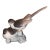 Vintage Lladró Porcelain "Birds Two Perched Together" Figurine #4667 For Sale