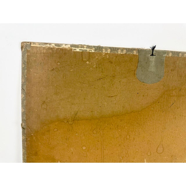 Paper Czech Educational School Board with Cow, 1900s For Sale - Image 7 of 12