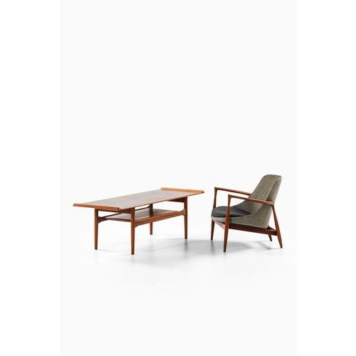 Coffee Table in Rosewood and Teak attributed to Ib Kofod-Larsen, 1950s For Sale - Image 9 of 10