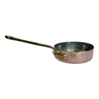 Vintage Benham and Sons London Copper Saucepan For Sale