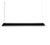 Mid-Century Modern Hay Pc Linear Pendant, Soft Black For Sale - Image 3 of 10