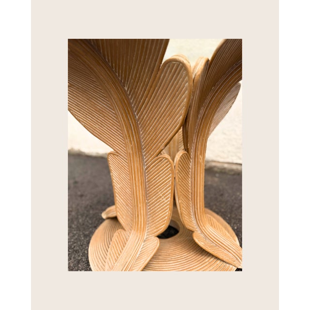 Mid-Century Modern Pencil Reed Centre Table, 1970s For Sale - Image 3 of 6