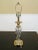 Crystal & Brass Table Lamp in Waterford Style For Sale In Philadelphia - Image 6 of 6