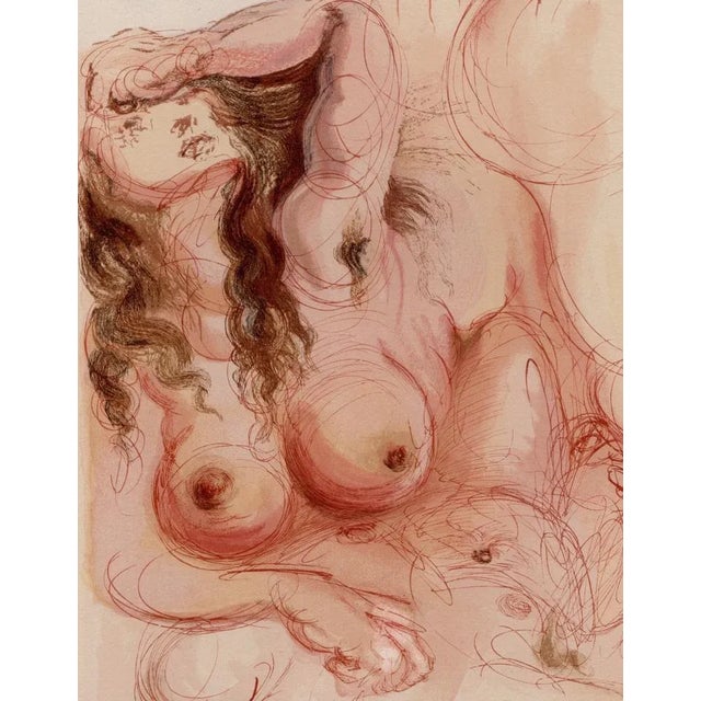 Salvador Dali, The Eagle of Grace, 1964, Original Woodcut For Sale - Image 3 of 9