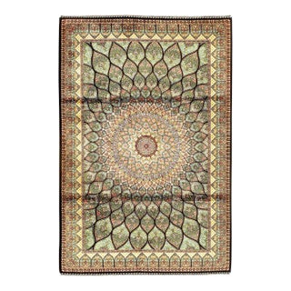 Pasargad DC Exquisite Design Paris Palace Fine Power Loom V.Silk Rug For Sale