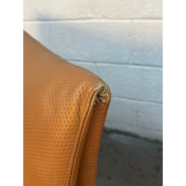 1970s Leather Lounge Chairs Designed by Giovanni Offredi for Saporiti Italia For Sale - Image 15 of 18