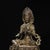 Traditional Late 20th Century Fire-Gilded Bronze Vajrasattva Statue Buddhist Deity 8.3" For Sale - Image 3 of 9