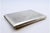 Matte Silver Cigarette Case with Geometric Figures and Gilt Interior For Sale - Image 6 of 10