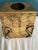 Vintage Gold Tissue Box With Twisted Metal Rope Edges For Sale In Oklahoma City - Image 6 of 8