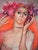 Modern Imai Sachiko, Muse à la couronne de fleurs, Lithograph For Sale - Image 3 of 6
