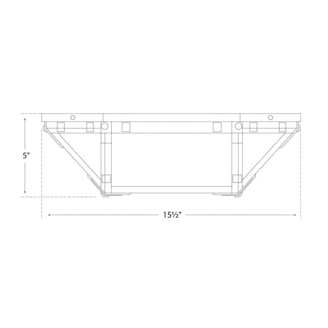 Visual Comfort Suzanne Kasler for Visual Comfort Signature Morris Flush Mount in Polished Nickel with Frosted Glass For Sale - Image 4 of 4