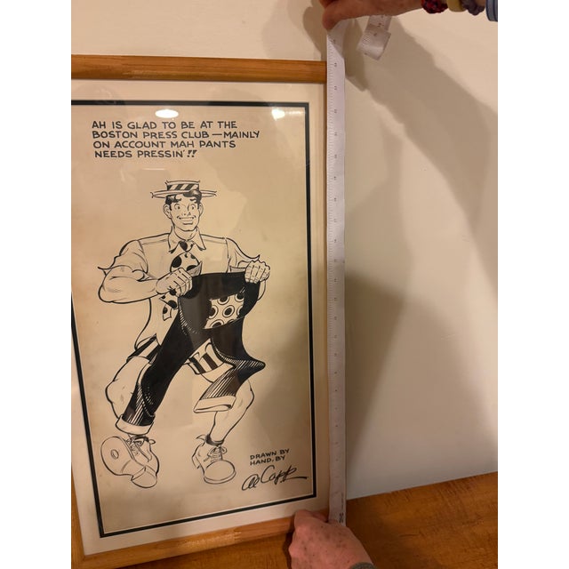 Drawing/Sketching Materials 1920s Al Capp Drawing For Sale - Image 7 of 11