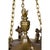 Traditional Empire Style Bronze Chandelier For Sale - Image 3 of 12